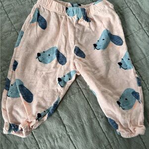 Zara Pink and Blue Dog Baby Pants